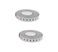 Operitacx 2 Pièces Règle Autocollante Adhésive Métrique pour Établi Ruban Mesureur Durable Pratique et Facile à Appliquer