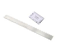 Operitacx 2 Pièces Règle de Mesure des Cordes de Guitare en Acier | Outil D'instrumentation, Mesure la Distance Planéité du Manche, Ensemble de Règles pour Guitare Couleur Aléatoire