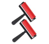 Operitacx 2 Pièces Roulette de Peinture Diamantée de Pressage Compact pour Collage de Perles Outil de Gravure et Polyvalent avec Poignée Plastique pour DIY et Scrapbooking