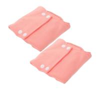 Operitacx 2 Pièces Serviettes Hygiéniques Postnatales Lavables en Coton Ultra-minces 22x28 Cm, Protège-slips Réutilisables Anti-fuites pour Maternité et Incontinence Féminine, Confort Jour
