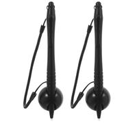 Operitacx 2 Pièces Stylet pour Écran Résistif avec Support Silicone Adhésif Stylo Tactile Précis pour Tablette Smartphone et Appareils de Navigation Interaction sans Rayures