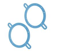 Operitacx 2 Pièces Support Adaptateur pour Haut-Parleur de Voiture en Plastique Léger, Fixation Sécurisée pour Modification Audio Automobile, Compatible Enceintes Centrales de 3,5 et 4