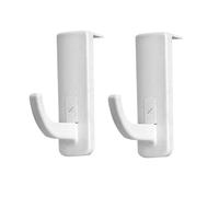 Operitacx 2 pièces Support Casque Adhésif Crochet Mural Auto-adhésif pour Bureau et Mur Porte-Casque Blanc Maintien Sécurisé pour Écouteurs Petits et Grands