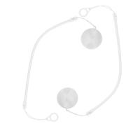 Operitacx 2 pièces Support Stylo avec Base Silicone Chaîne de Sécurité pour Bureau et Protection Stylo Élastique et Résistante Aux Casse pour Magasins et Banques