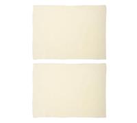 Operitacx 2 Pièces Torchon en Lin Naturel Beige pour Fermentation de Pâte, Réutilisable et Adapté Cuisson Maison, Accessoire Essentiel pour Boulangerie