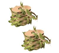 Operitacx 2 Rouleaux Corde Soi-même pour Chat, Colonne de Grattage, 2 | Rope, Tressage Multi-brins, Résistante à L’usure, pour Remplacer un Cordon Cassé sur Arbre à Chat