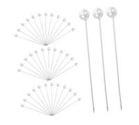 Operitacx 20 Boîtes Épingles à Tête Ronde Acier Inoxydable pour Couturière Boîtes de Épingles pour Couture Patchwork Broderie et Décoration de Mariage Rangement Organisé