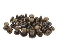 Operitacx 20 Mini Poignées de Tiroir en Bronze Antique, Boutons Décoratifs pour Meubles et Boîtes Présents, Petit Accessoire Vintage en Métal, Lot de 20 Sets de Pièces, Adaptées pour Buffet