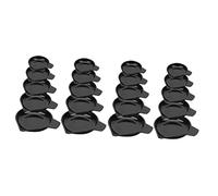 Operitacx 20 Pcs Diamant Plateau De Pesée Casseroles À Poudre Pour Recharger Plat De Pesée Outil De Pondération Balance Alimentaire Plateaux À Accessoires Plateau Gemmes Casseroles À Poudre