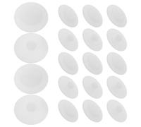 Operitacx 20 Pièces Bouchon en Silicone pour Bouteille d'eau, Joint Blanc, | Compatibilité, Fermeture Sûre et Réutilisable, pour Bureau ou Activités Extérieures, Blanc