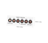 Operitacx 20 Pièces Cartes Indicatrices Humidité Réutilisables Points Testeur de Taux Humidité avec Changement de Couleur Bleu à Rose Lot pour Pcb et Électriques