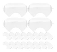 Operitacx 20 Pièces Film de Protection Transparent Anti-buée Pet pour | Auto-adhésif, Résistant aux Rayures, Pose et Retrait Faciles, pour Lentille à Gaz