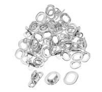 Operitacx 20 pièces Lot Fermoirs Métal Laiton pour Sac Vintage Fermeture à Verrouillage Rotatif Ovale Résistants Aux Intempéries pour Réparation et Création de Sacs