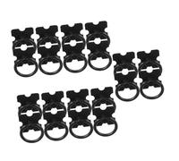Operitacx 20 Pièces Poignées de Tiroir Anneau Noir Vintage Lot de Poignées de Meuble pour Commodes Armoires et Placards Accessoires Décoratifs Classiques et Uniques