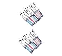 Operitacx 20 Pièces Stylets pour Téléphones Portables Stylet Universel Stylet Diamant Stylets en Cristal Stylos Capacitifs à Paillettes Stylo Cristal Téléphone Portable