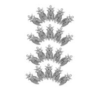 Operitacx 20 pièces Vintage Bug Charms Alliage Antique pour Création de Bijoux DIY Pendentifs Insectes Miniatures pour Bracelets Colliers et Boucles Oreilles Accessoires Rétro Élégants