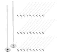 Operitacx 200 Mèches de Bougie en Coton Pré-ciré 10 Cm pour Fabrication Diy, Mèches de Base pour Bougies en Cire D’abeille, Kit 200 Pièces pour Bougies Piliers et Pots Artisanaux