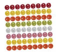 Operitacx 200 Pièces Mini Boutons En Alliage Déco Boutons De Couture Universal Round Alloy Buttons White