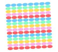 Operitacx 200 Pièces Plaquettes de Comptage Rondes Plastique Colorées pour Jeux Mathématiques Jouets Dapprentissage des Maths Compteurs Idéaux pour Enseignement de Laddition et Soustraction