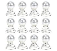 Operitacx 20pcs Épingles Spirales à Cheveux en Alliage Perles Imitation Légères Accroc pour Femmes Élégantes Style Classique, pour Tresses et Mariages