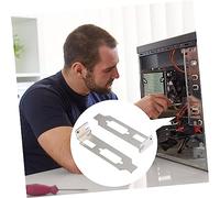 Operitacx 20pièces Cache-Emplacement Pci Ventilé Acier Plaque Obturation pour Ports Pci Et Sorties Vga avec Déflecteur De Ventilation