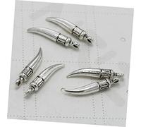 Operitacx 20pièces Pendentif Alliage Forme Piment Breloque Pour Bijoux Fait Main Accessoire Pour Collier Et Bracelet Argent Antique