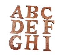 Operitacx 26pièces Lettres Bois de Représentant Alphabet Anglais Jeu Éducatif pour Apprendre les Lettres et Créer des Puzzles pour Garçon Fille