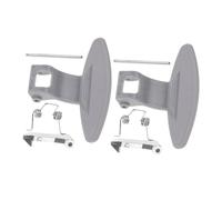 Operitacx 2ensembles Lot de Poignées de Verrouillage de Porte pour Lave-linge de Rechange Métalliques Compatibles Machines à Tambour Empêchant le Desserrage du Loquet