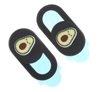 Operitacx 2Pcs Couverture de Protection Webcam Slide Ultra-Fine ABS Cache Caméra Ordinateur Portable et Téléphone
