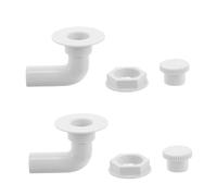 Operitacx 2pièces Bouchon Évacuation pour Réfrigérateur Plastique Étanche Remplacement pour Bouchon de Vidange de Congélateur pour Trou de Vidange