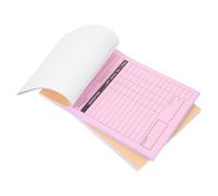 Operitacx 2pièces Carnet de Factures pour Petites Entreprises Bloc de Reçus de Commandes Adapté aux Artisans Photographes Restaurants Fleuristes et Boutiques