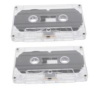 Operitacx 2pièces Cassette Audio Vierge pour Décoration Murale Style Rustique Lot de Cassettes Audio Décoratives pour Décoration de Bureau Salon