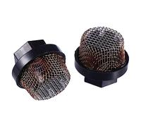 Operitacx 2pièces Filtre Entrée à Mailles Acier pour Pulvérisateur Crépine Aspiration Réutilisable Surface Étendue Filtrante Compatible avec Machines De Pulvérisation sans Air