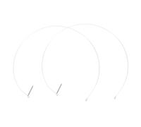 Operitacx 2pièces Joint De Porte Pour Machine à Laver Anneau De Serrage Et Rondelle Inclus Pour Éviter Fuites Eau Compatible Laveuses à Chargement Frontal