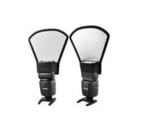 Operitacx 2pièces Lot de Diffuseurs De Flash pour Appareil Photo Réflecteur De Lumière Blanc Et Boîte à Lumière Externe des Ombres pour Photographie