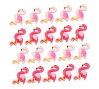 Operitacx 3 Ensembles Décoration En Résine Bricolage Outillage Bricolage Coque De Telephone Personnalisable Filles Petit Modèle De Flamant Rose Miniature Artisanat Bricolage 40 Pièces * 3