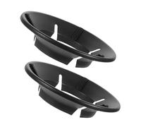 Operitacx 3 Ensembles Pare Vent Pour Gazinière Fer Durable Chaleur Pour Cuisine Anneau Wok Protège Flamme Pour Camping Extérieur Et Cuisson Au Gaz 2 Pièces * 3