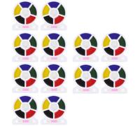 Operitacx 3 Ensembles Peinture De Visage De Drapeau Peintures Pour Le Visage Maquillage Pour Enfants Kits De Peinture De Visage Peinture Corporelle Pour Enfants Plastique 4 Pièces * 3