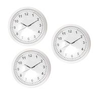 Operitacx 3 pièces Boîte de Rangement Clé Murale Compacte et Compartiment Secret pour Clés et Objets de Valeur Horloge Décorative Résistante pour Usage Intérieur et Extérieur