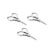Operitacx 3 Pièces Ciseaux de Pliants Acier Inoxydable et Durables Outils Portables Multifonctions pour Extérieur Randonnée et Activités Plein Air