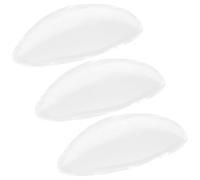 Operitacx 3 Pièces Coussinets en Silicone Invisibles pour Maillots de Bain Féminins, Réutilisables et Lavables, pour Mouvements Aquatiques Intenses et Entraînements Sportifs