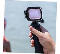 Operitacx 3 pièces Filtre de Plongée pour Caméra Sportive Protection Étanche Correction Couleur pour Plongée et Snorkeling Matériau Haute Transmission