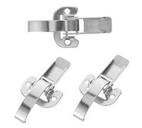 Operitacx 3 Pièces Loquet à Bascule Métallique Robuste pour Boîte à Outils et Équipement Industriel Fixation Sécurisée pour Transport et