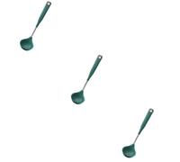 Operitacx 3 Pièces Louche à Soupe en Silicone à Long Manche, Poignée