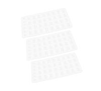 Operitacx 3 Pièces Miniature Brick Silicone Mold For Diy Table Dollhouse Detailed Simulation Brick Making Tool With Durable User Friendly Material For Architectural Models