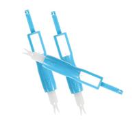 Operitacx 3 pièces Outil Enfile Aiguilles Automatique Bleu pour Machine à Coudre Inséreur Plastique et Adapté Aux Machines Ménagères sans Automatique