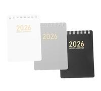 Operitacx 3 Pièces Planner With Spiral Binding Compact Project Manager Notebook For Work School Personal Daily Planning