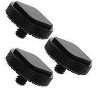 Operitacx 3 pièces Support de Caméra avec Adaptateur à Griffe Chaude Pouce Accessoires de Montage pour DSLR Moniteur et Éclairage LED