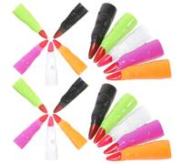 Operitacx 30 Pièces Accessoires D'ongles pour Halloween en Plastique, Confortables et Sûrs, pour Scènes de Maisons Effrayantes et Cimetières