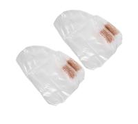 Operitacx 30 Pièces Boot Rain Covers for Women and Men Transparent Plastic Overshoes Short Heavy Duty Sneaker Protectors for Indoor Outdoor Cleaning and Travel
